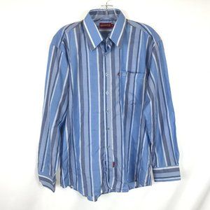 😀 3 for $20 NWT Gazoz Striped Button Front Shirt